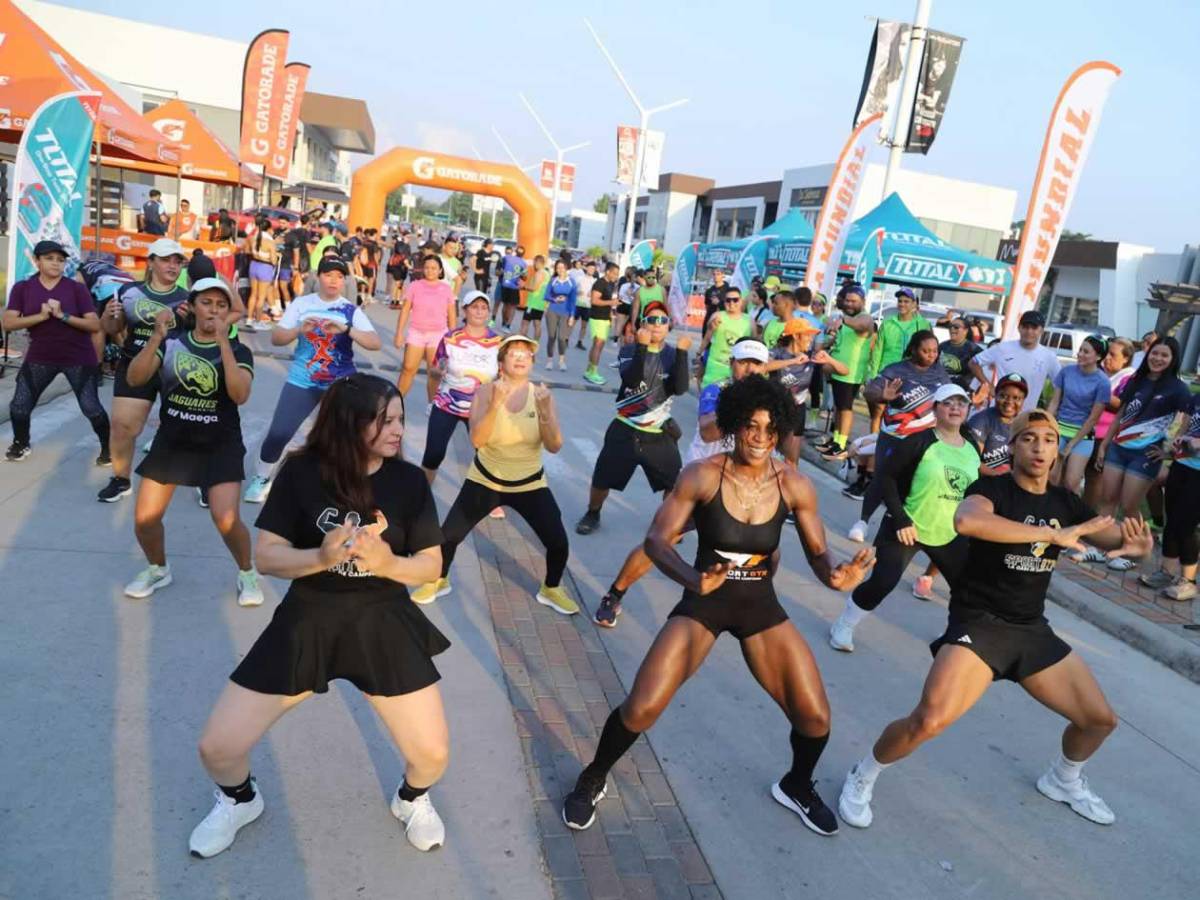 EN FOTOS: así se vivió el primer bootcamp en La Ceiba previo a la Maratón LA PRENSA-Gatorade