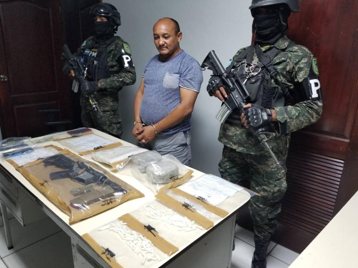 Capturan a supuesto cabecilla de la banda “Los Pelones” en La Ceiba