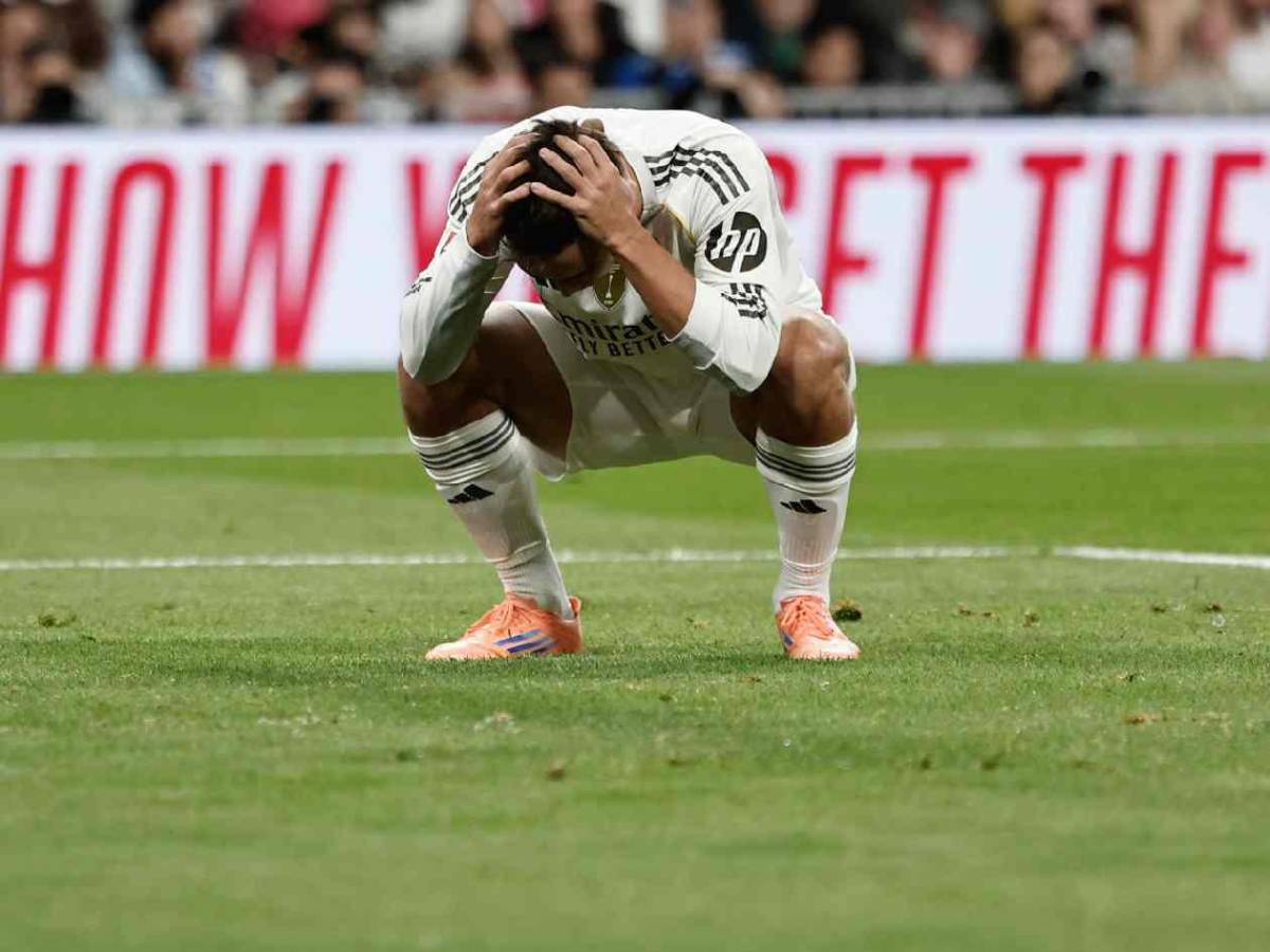 Pesadilla del Real Madrid, enfado de Xabi y Rodrygo se encaró con el árbitro