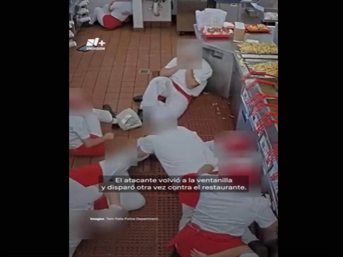 Las imágenes del tiroteo en restaurante In-N-Out de Idaho: tres muertos y siete heridos