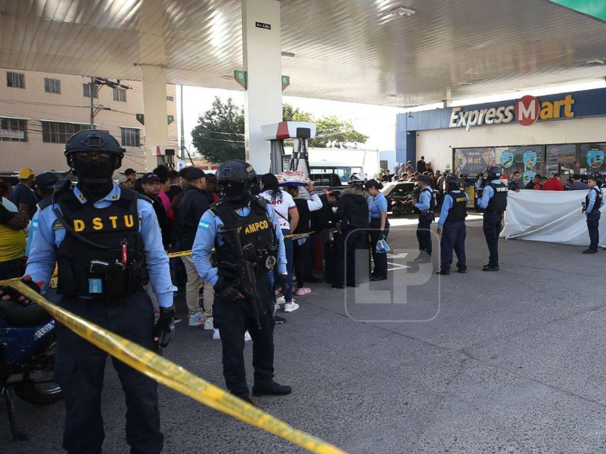 Desgarradora escena tras la muerte de mototaxista en Comayagüela