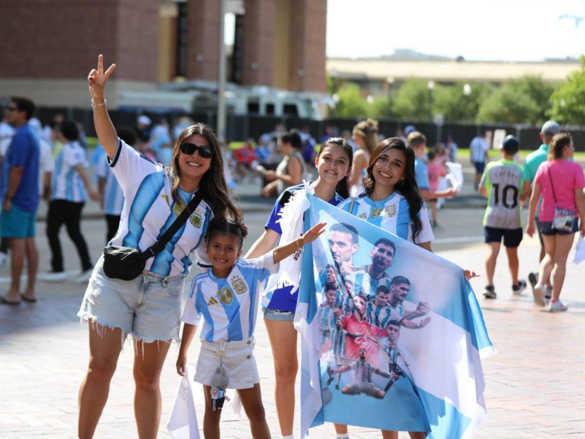 Honduras vs Argentina: ambientazo, locura por Messi y catrachos sorprenden