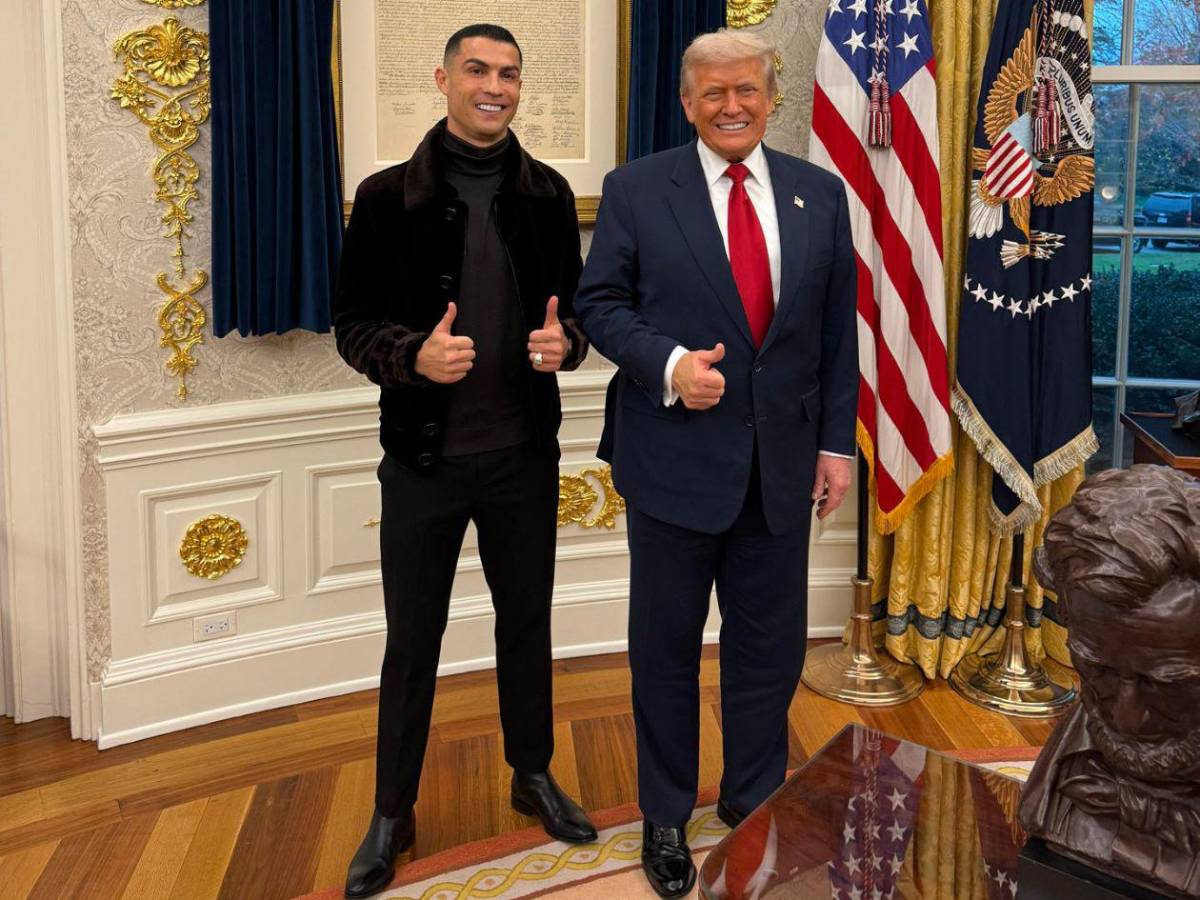 ¿Qué hacía Cristiano Ronaldo en una cena privada con Trump?