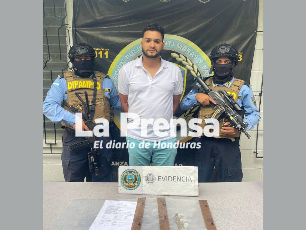 Capturan a un reconocido DJ en La Ceiba con sustancias prohibidas