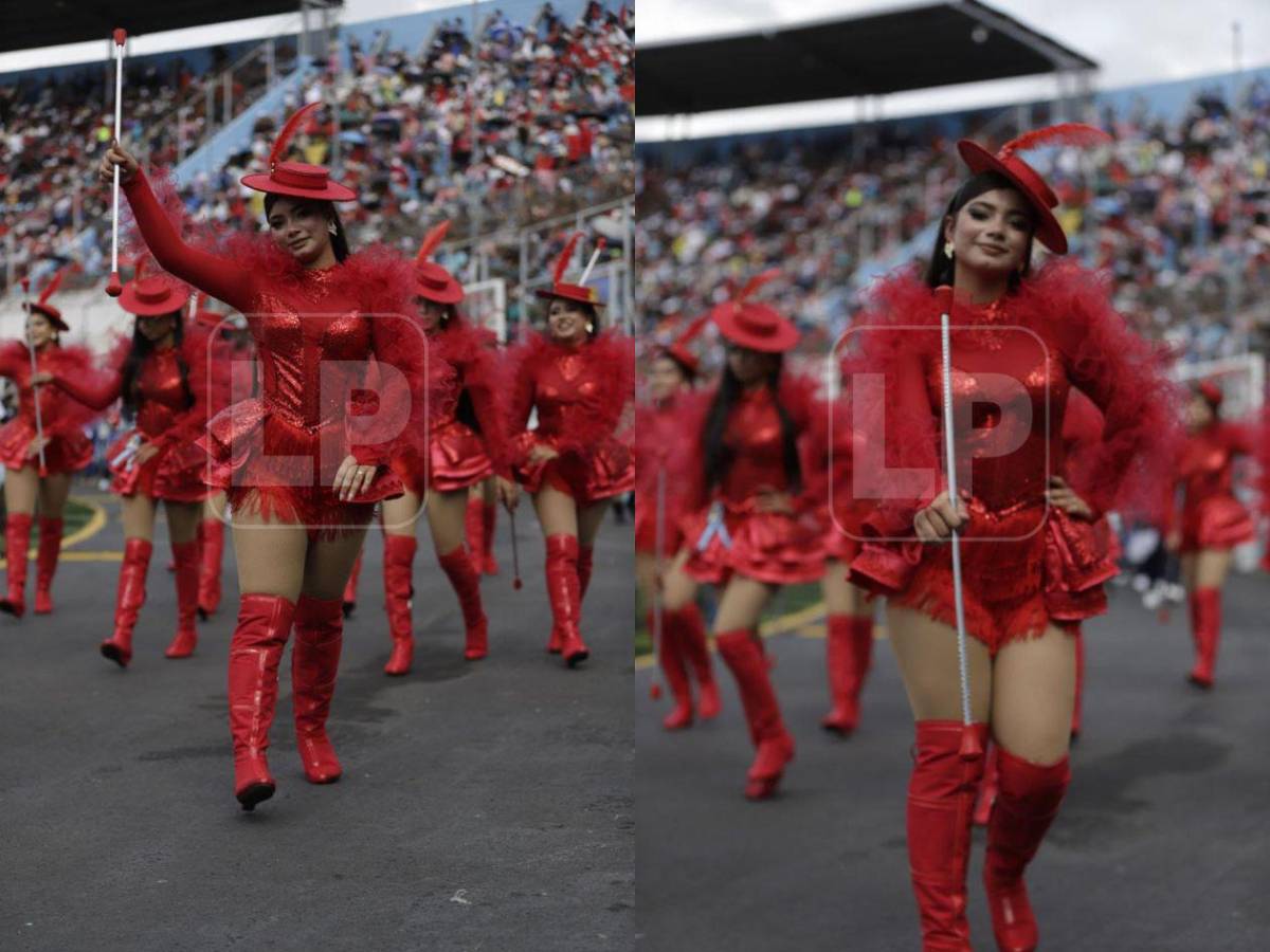 ¿Quién es la bella palillona de rojo? Se robó las miradas en los desfiles