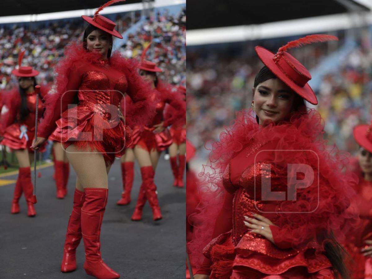 ¿Quién es la bella palillona de rojo? Se robó las miradas en los desfiles
