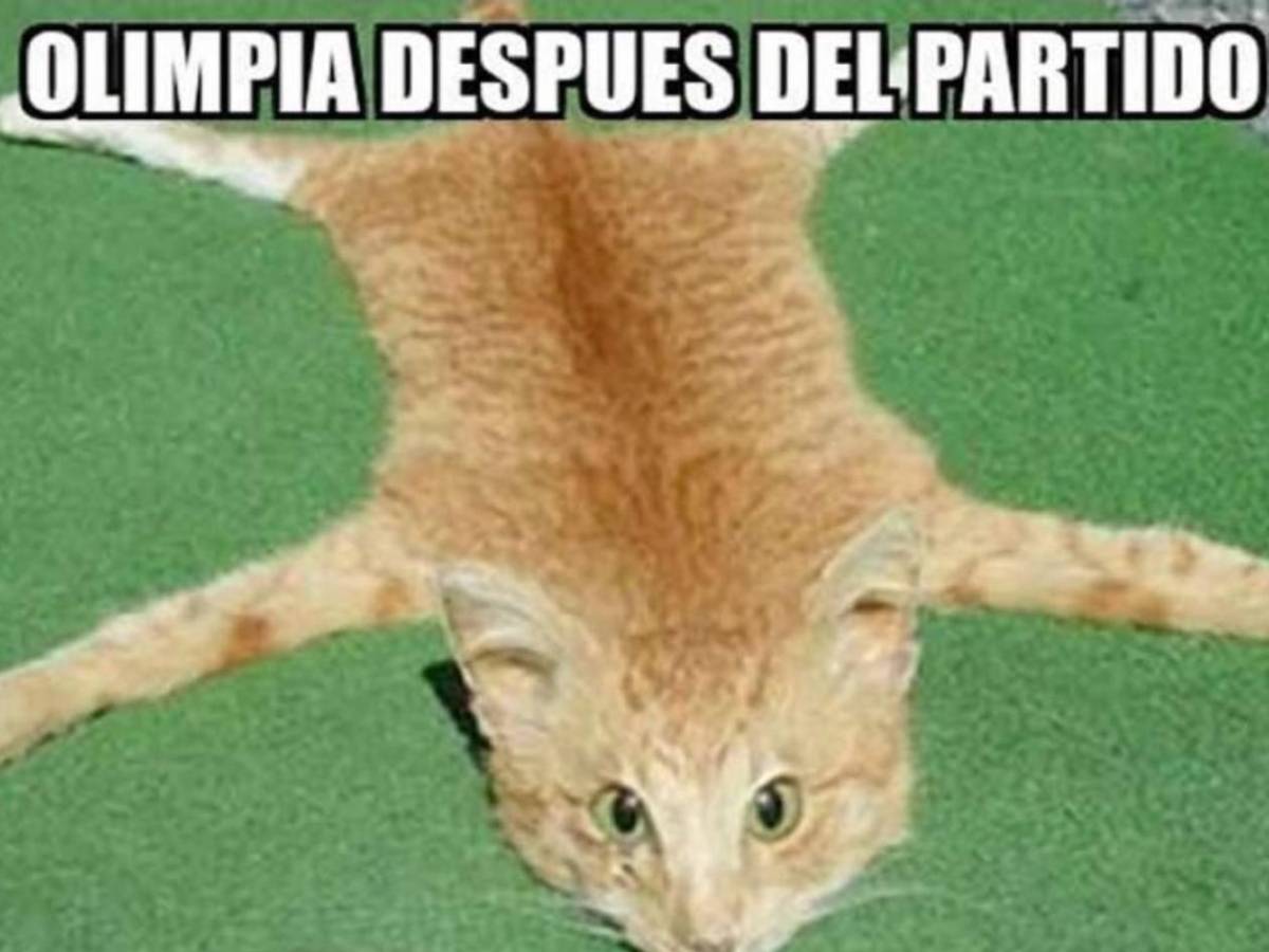 Olimpia recibe burlas tras dolorosa derrota ante Marathón: Los mejores memes del clásico