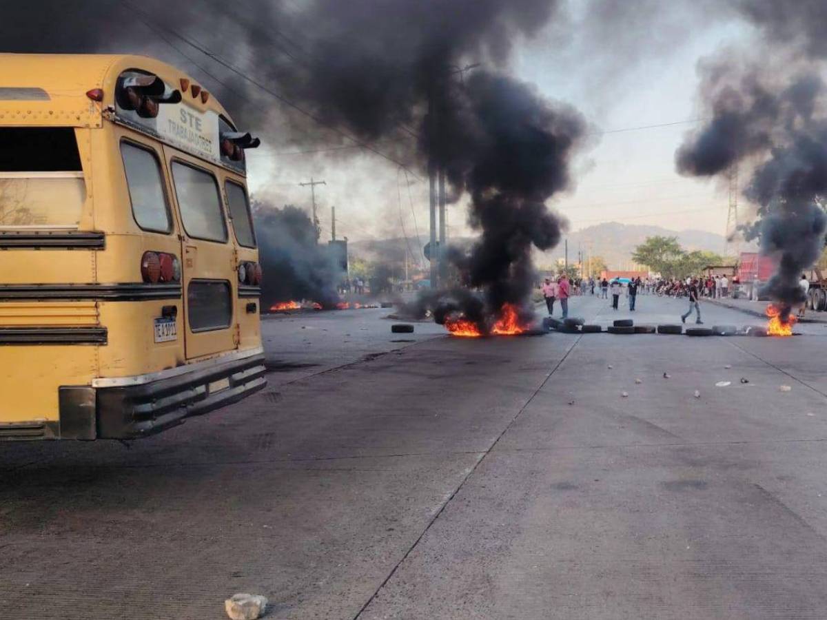 Caos en Choloma: inversionistas de Koriun se enfrentan a la Policía