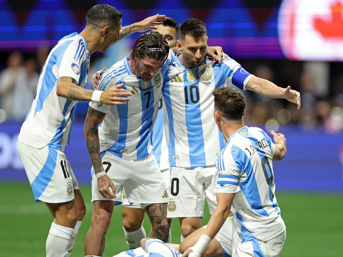 Argentina vs Canadá: el minuto a minuto del debut de Messi en la Copa América 2024