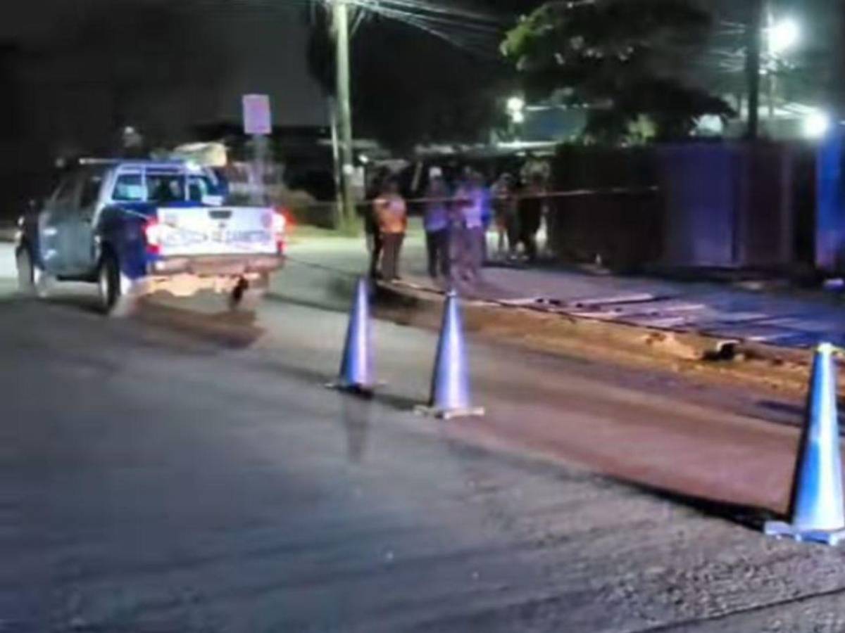 Identifican a motociclista que murió en un accidente en la 27 calle de SPS