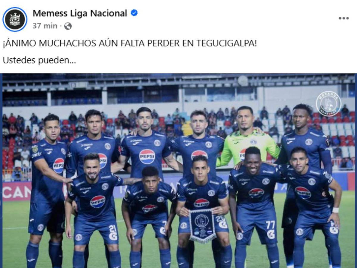 Motagua es víctima de burlas: los crueles memes tras la derrota vs Cartaginés