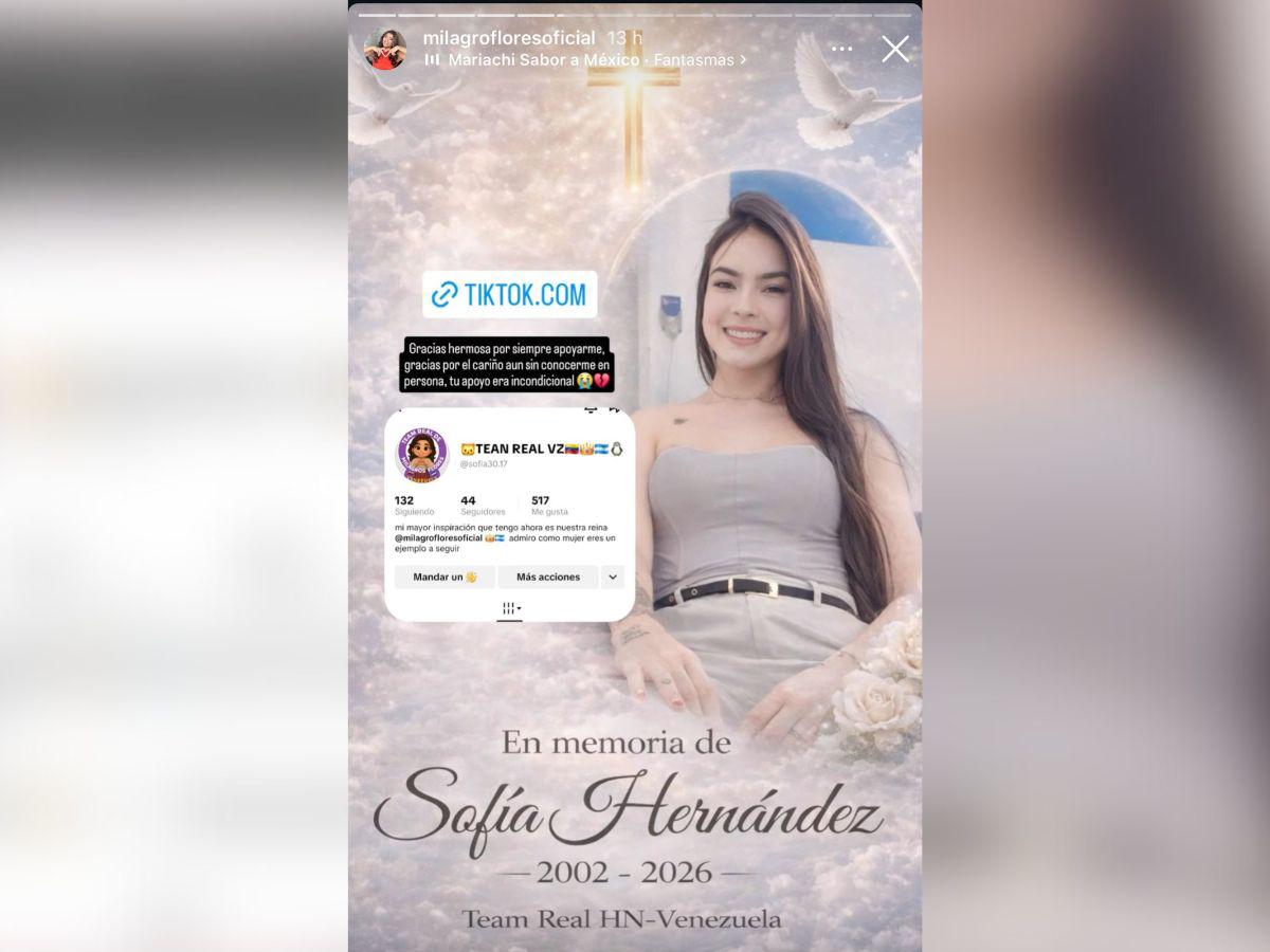 Milagro Flores, de luto: “Me partió el corazón”