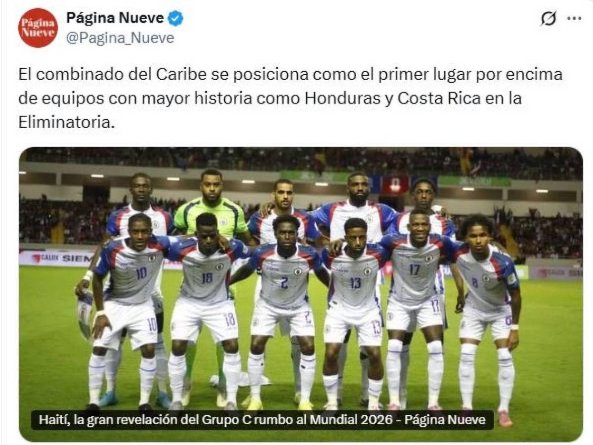 Esto dicen los medios de Haití previo al duelo ante Honduras por las eliminatorias