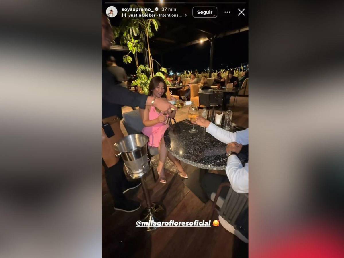 Ramo buchón y lujoso restaurante: así fue la cita de Milagro Flores y Supremo