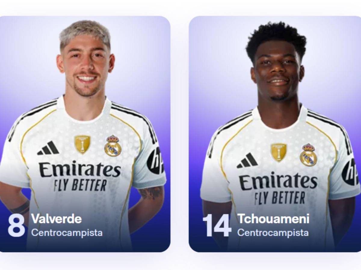 Un número legendario cambia de manos: Real Madrid presenta sus dorsales oficiales