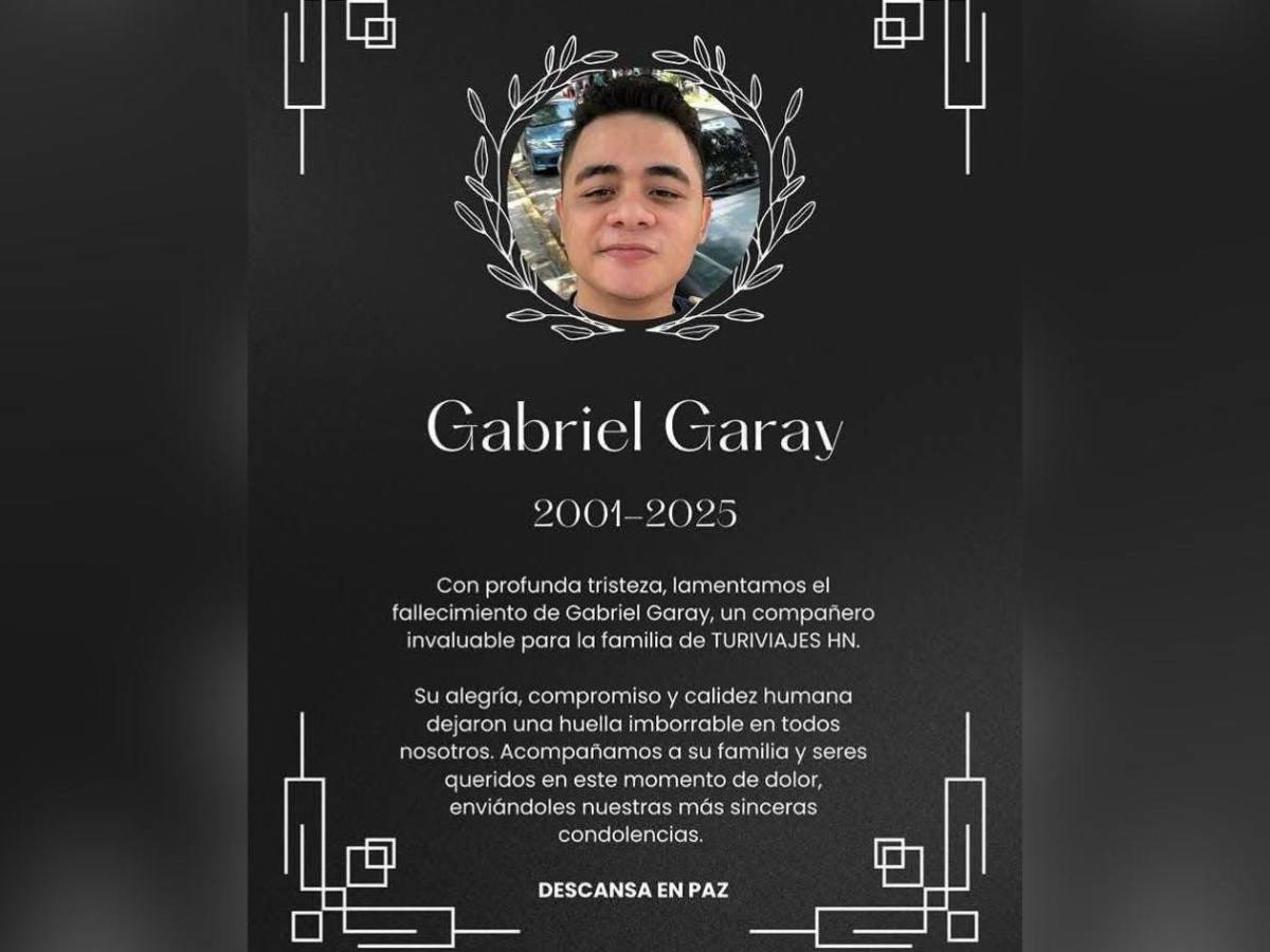 Consternación por muerte de Gabriel Garay en accidente de moto en SPS