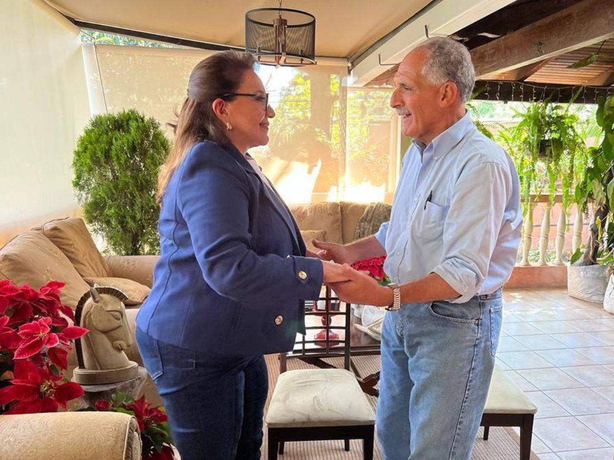 Nasry Asfura revela por qué abrazó a Xiomara Castro después de las elecciones