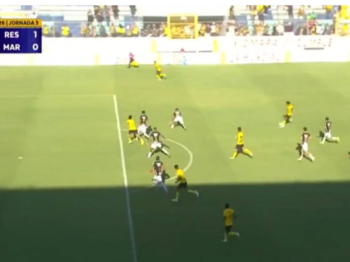 Polémica, festejo del Real España, indignación en Marathón, denuncia de Lavallén