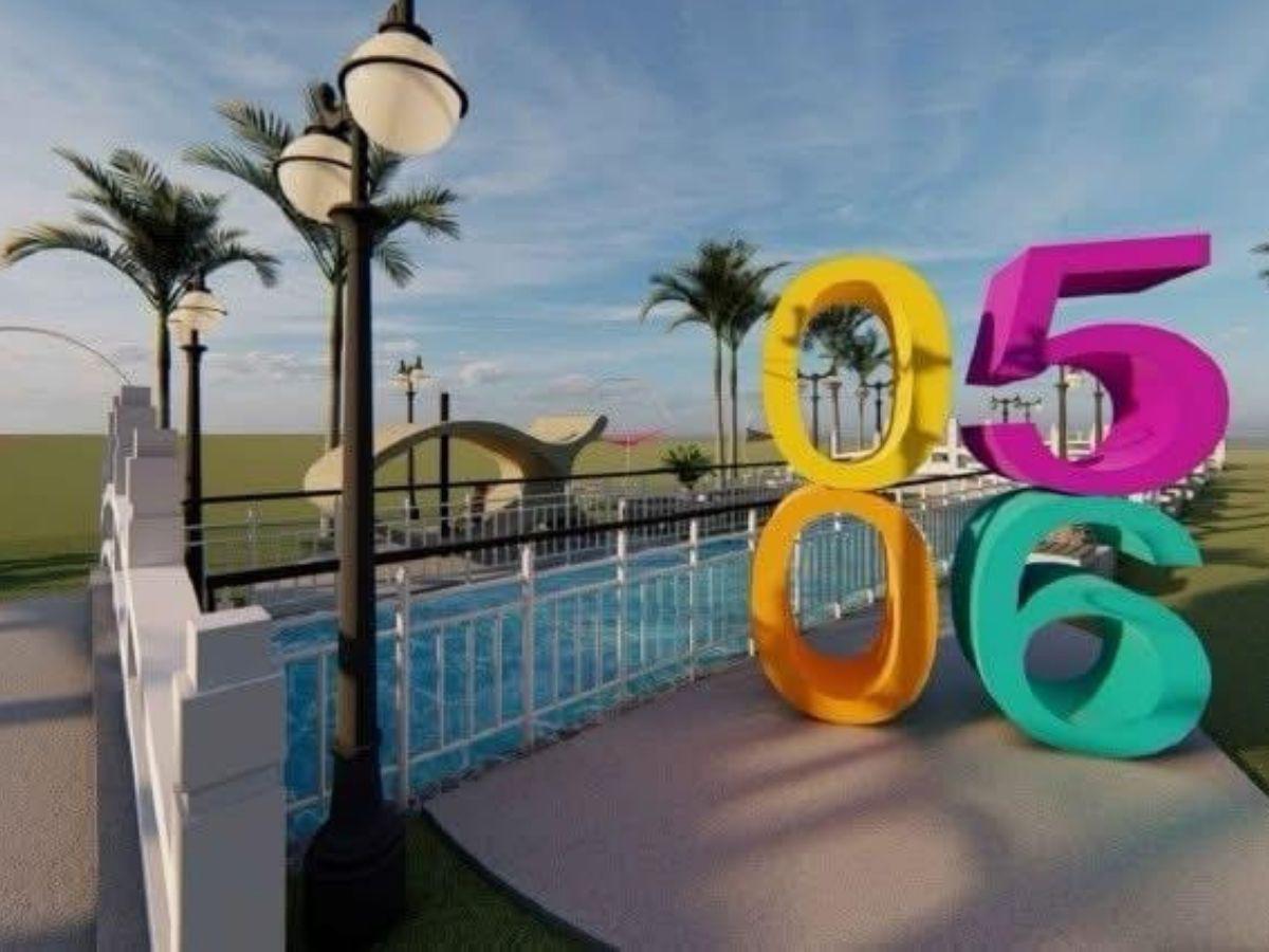 Estos son los dos parques que construyen en Puerto Cortés