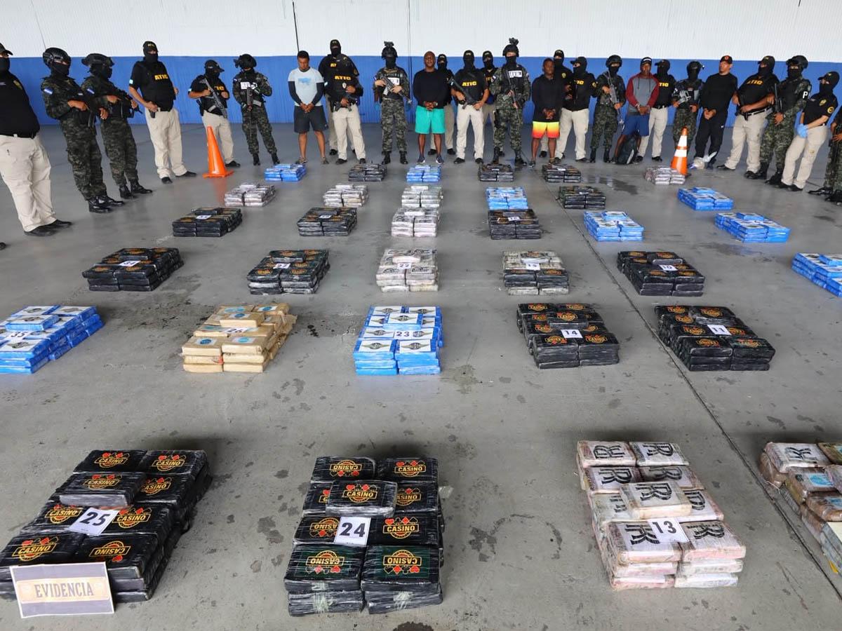 En 170 millones de lempiras está valorada la droga decomisada en Gracias a Dios