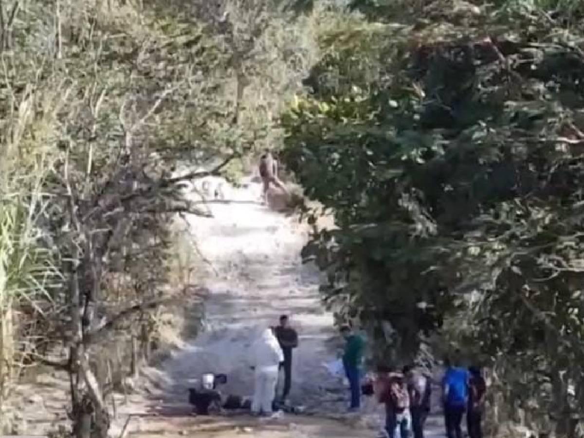 A la par de una quebrada dejan cadáver de joven en Lempira
