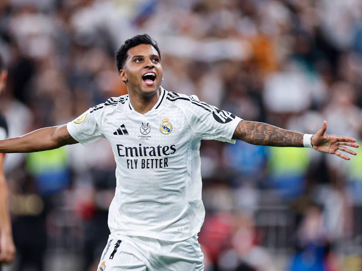 Rodrygo se encargó de marcar el último gol en la goleada del Real Madrid ante Mallorca.