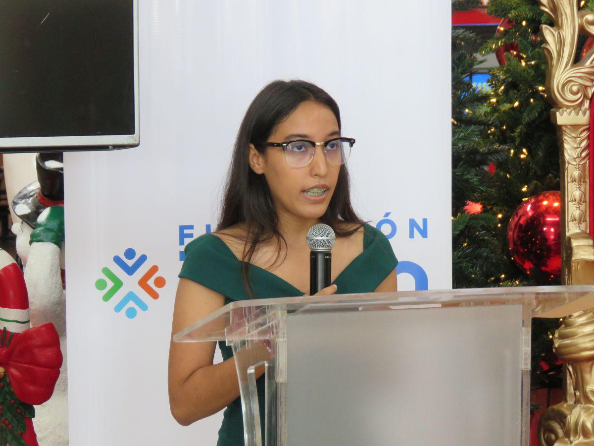 Stefanie Quiroz, portavoz del Proyecto Teatral Futuro.