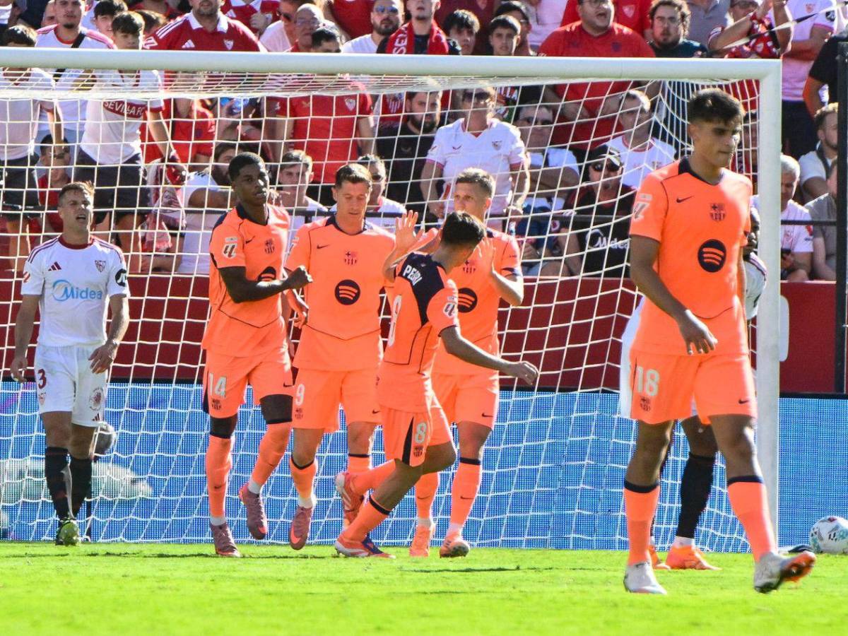 El Barcelona vivió pesadilla, polémica, increíble fallo de Lewandowski y furia de Flick