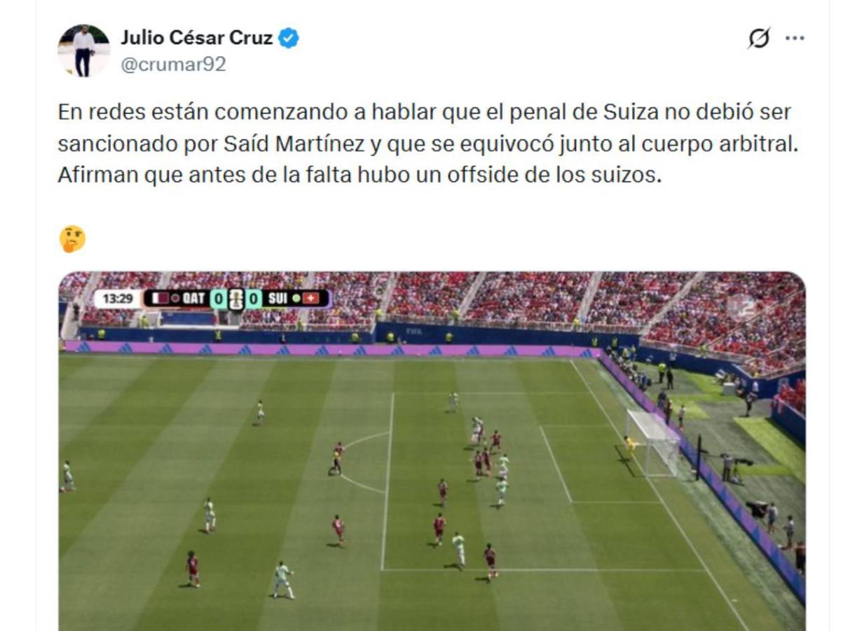 Arden las redes sociales tras trabajo de Said Martínez en el Mundial 2026: Están furiosos