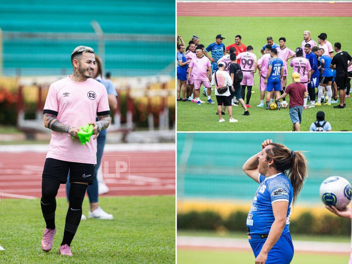 Show de La Moisito y la llegada de Ricky: así entrenaron los tiktokers salvadoreños