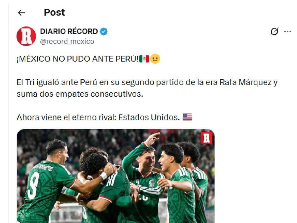 Decepción y preocupación en México tras juego: Faitelson lanza advertencia