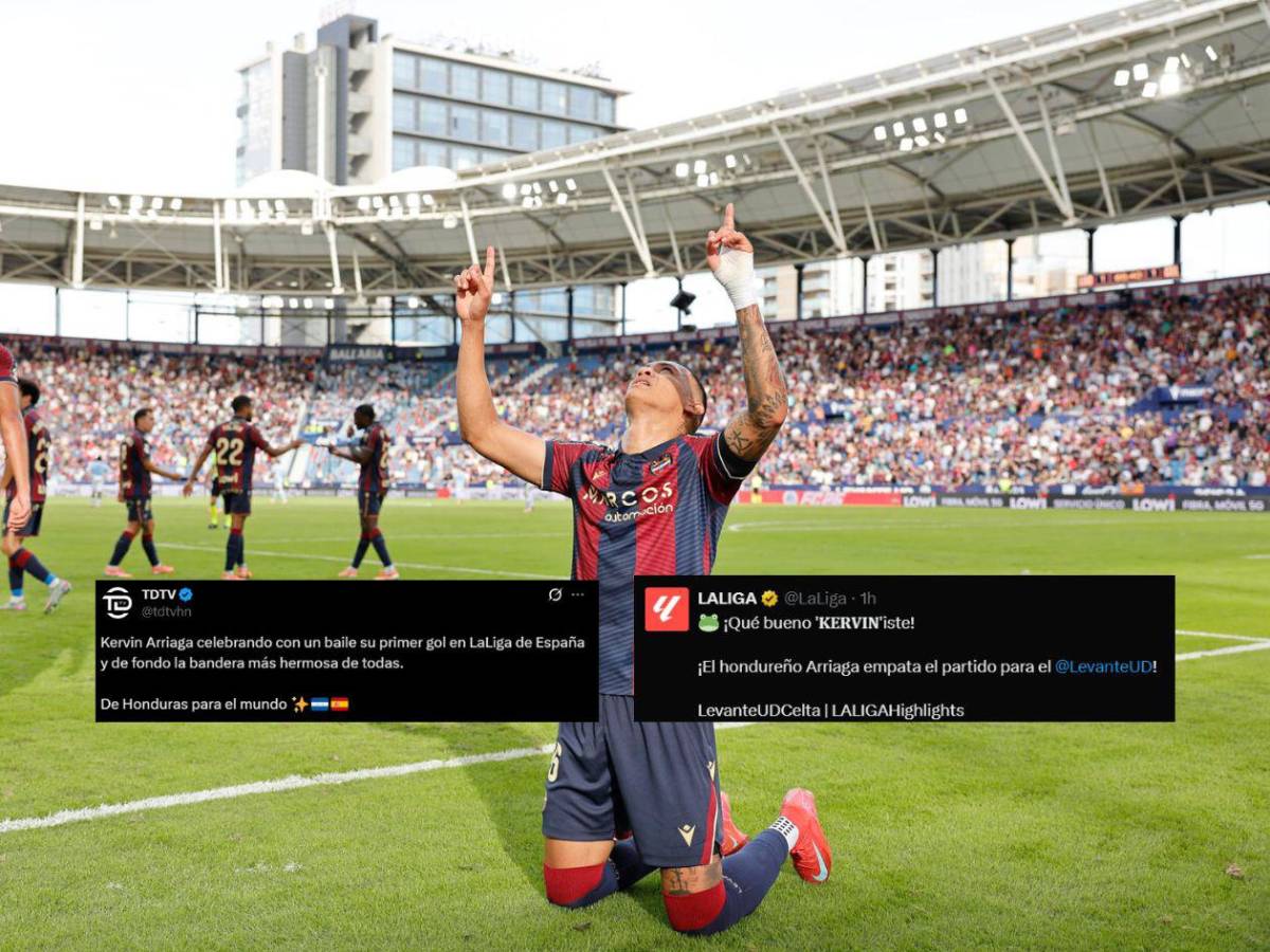 Así reaccionó la prensa al golazo de Kervin Arriaga:  El mejor del Levante