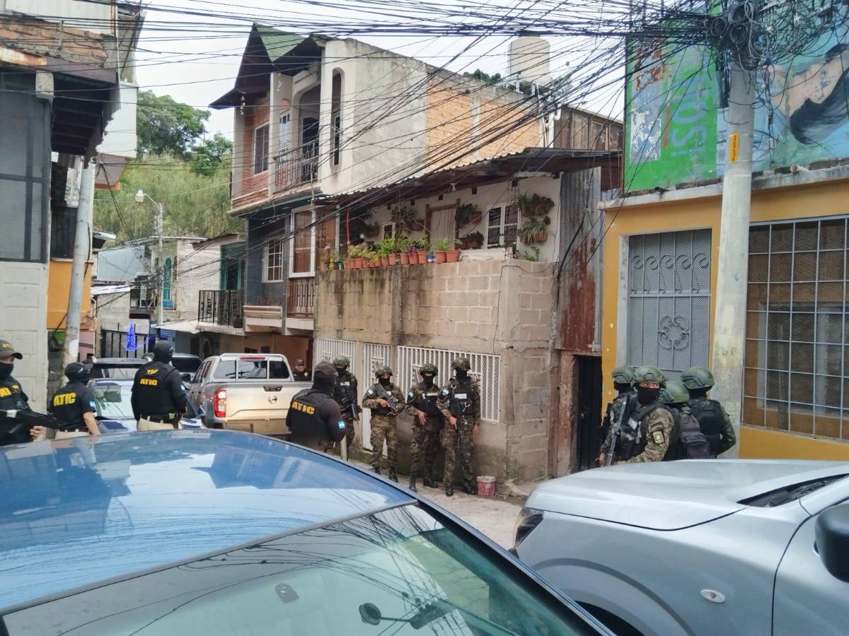 Grebyl Medina fue capturado este jueves en la colonia La Fraternidad de Tegucigalpa.