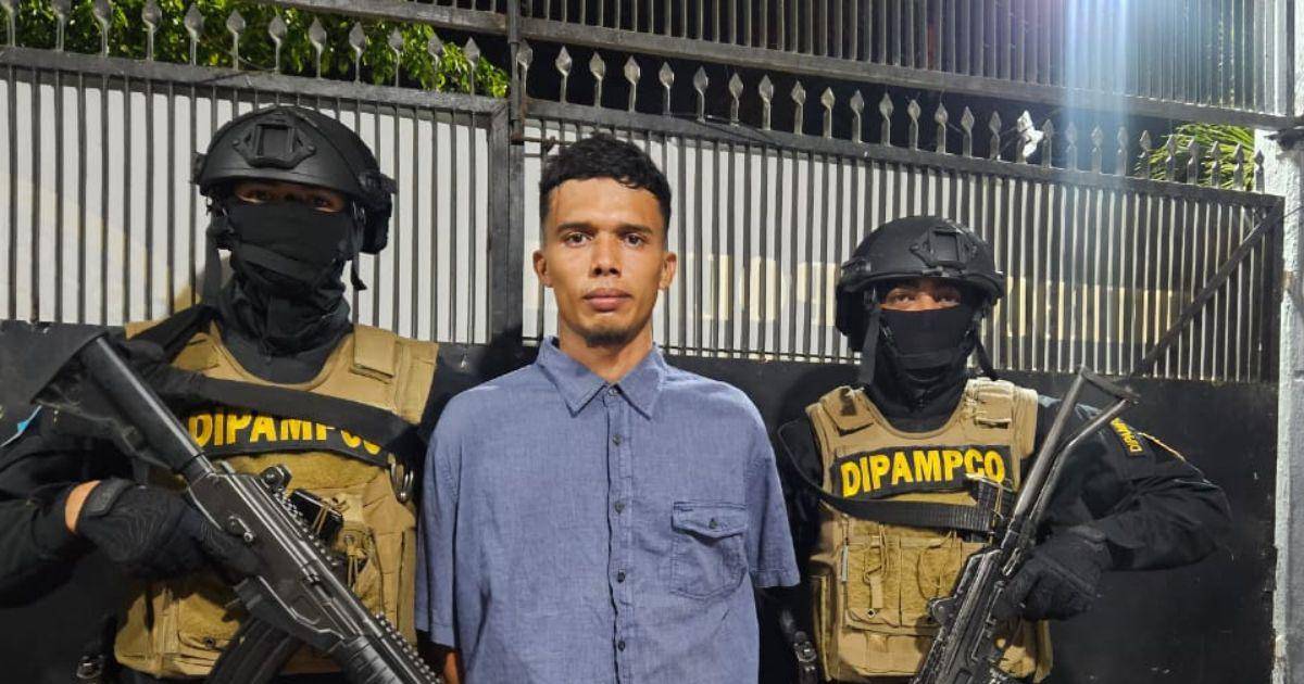 Capturan al “Hiperactivo”, supuesto gatillero de la MS Capturan al “Hiperactivo”, supuesto gatillero de la MS