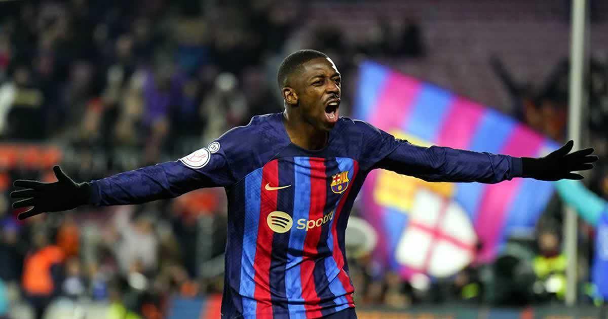 Dembele beat Barca in the semi-finals of the Copa del Rey