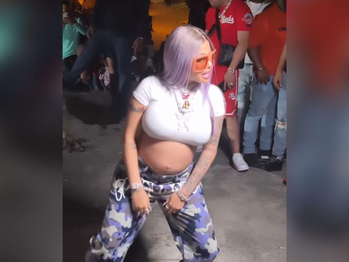 Yailin La Más Viral enciende las redes al “perrear” embarazada
