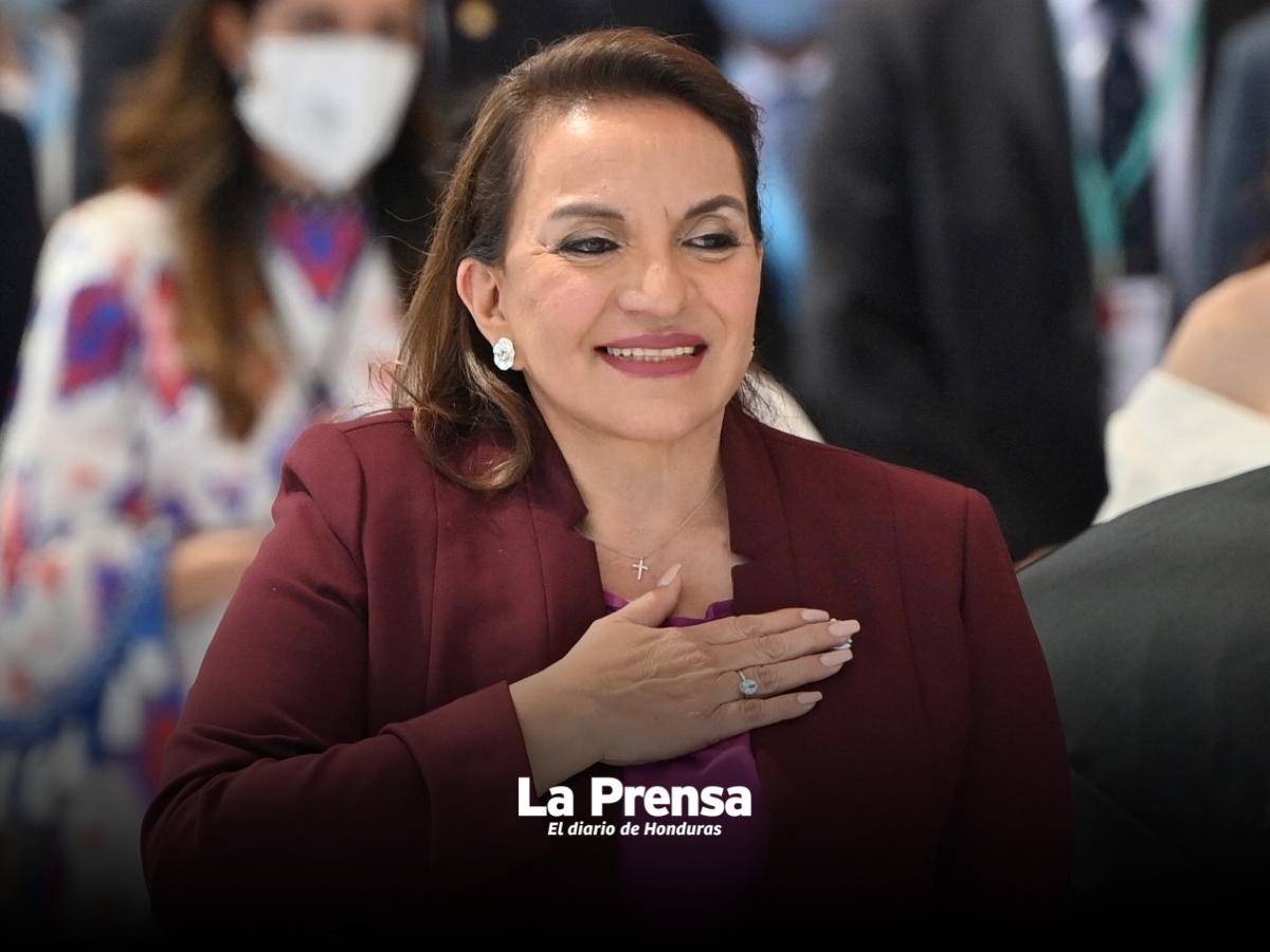 Xiomara Castro, personaje del año 2022 en Diario LA PRENSA