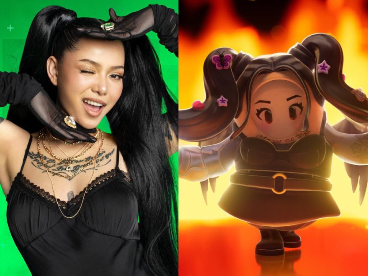 El nuevo disfraz de Bella Poarch para Fall Guys