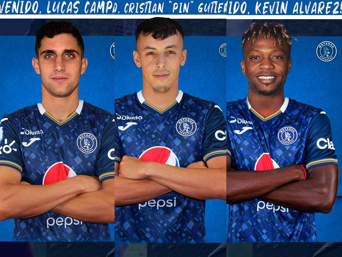 Oficial: Motagua anuncia tres fichajes para el Clausura 2023