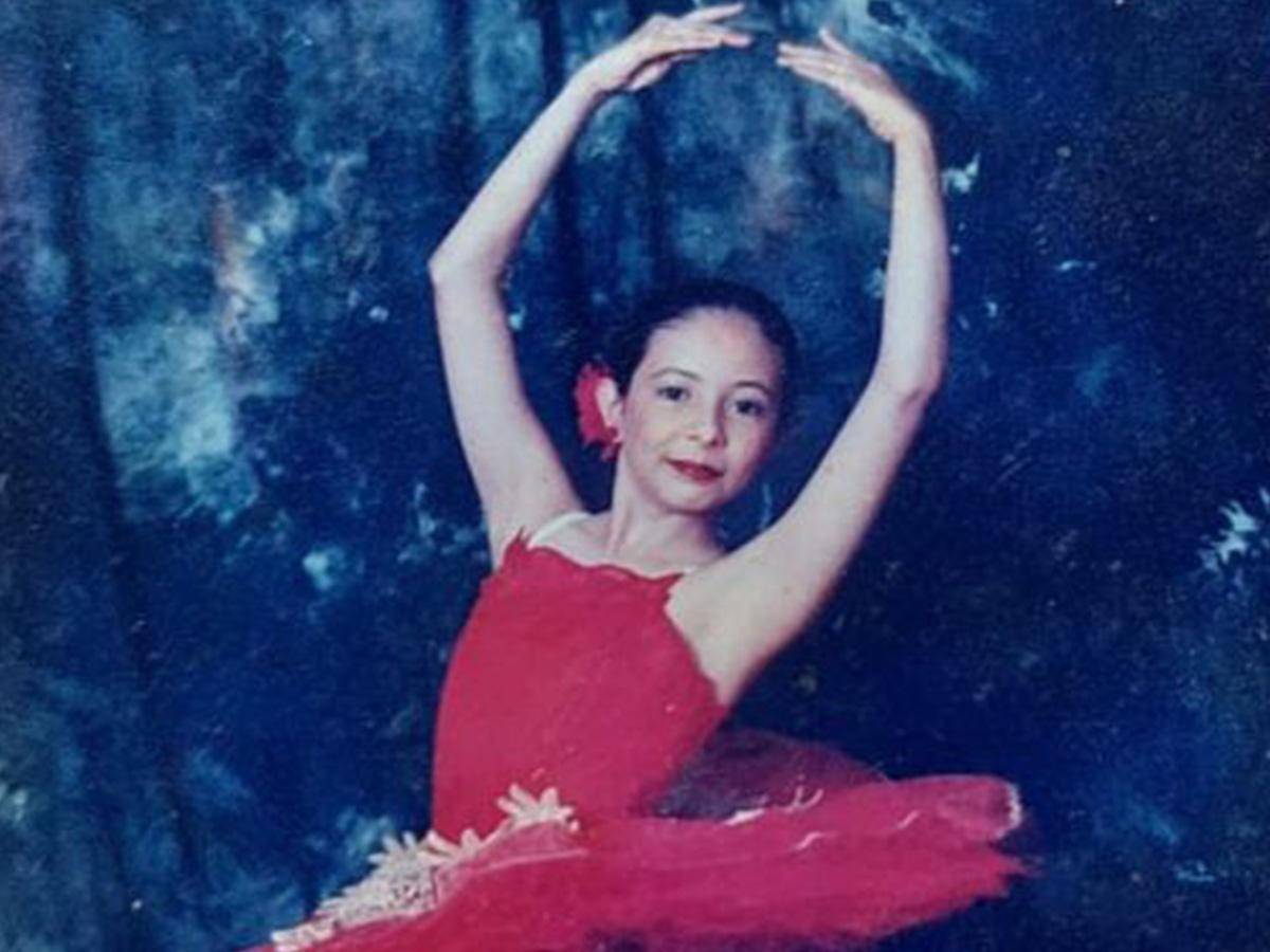 $!La talentosa hondureña comenzó a bailar ballet a sus seis años.