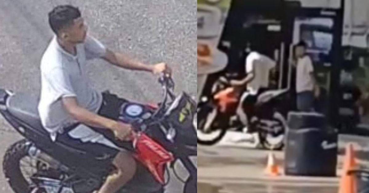 Momento en que matan a joven en gasolinera de La Ceiba Momento en que matan a joven en gasolinera de La Ceiba