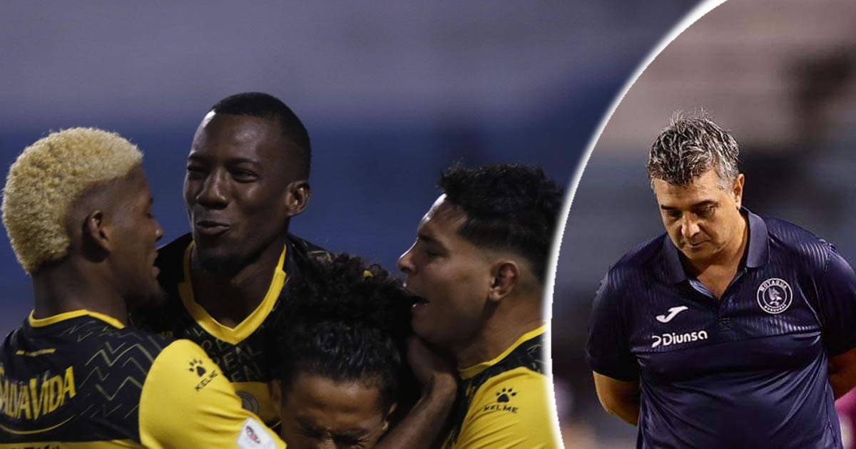 Real España golpea fuerte al Motagua y rompe maleficio en clásicos hondureños Real España golpea fuerte al Motagua y rompe maleficio en clásicos hondureños