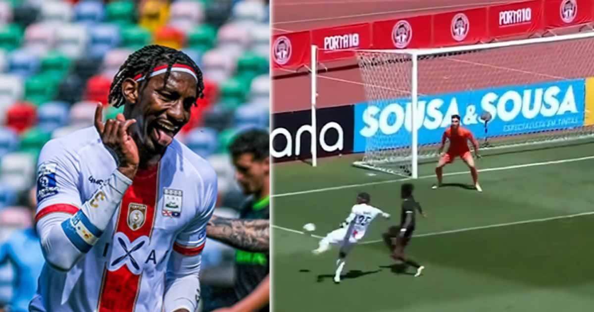 Bryan Róchez destaca con un hat trick y da la victoria a la UD Leiria en Portugal