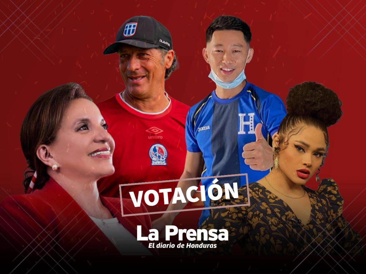Vota por el personaje del año 2022 en Honduras