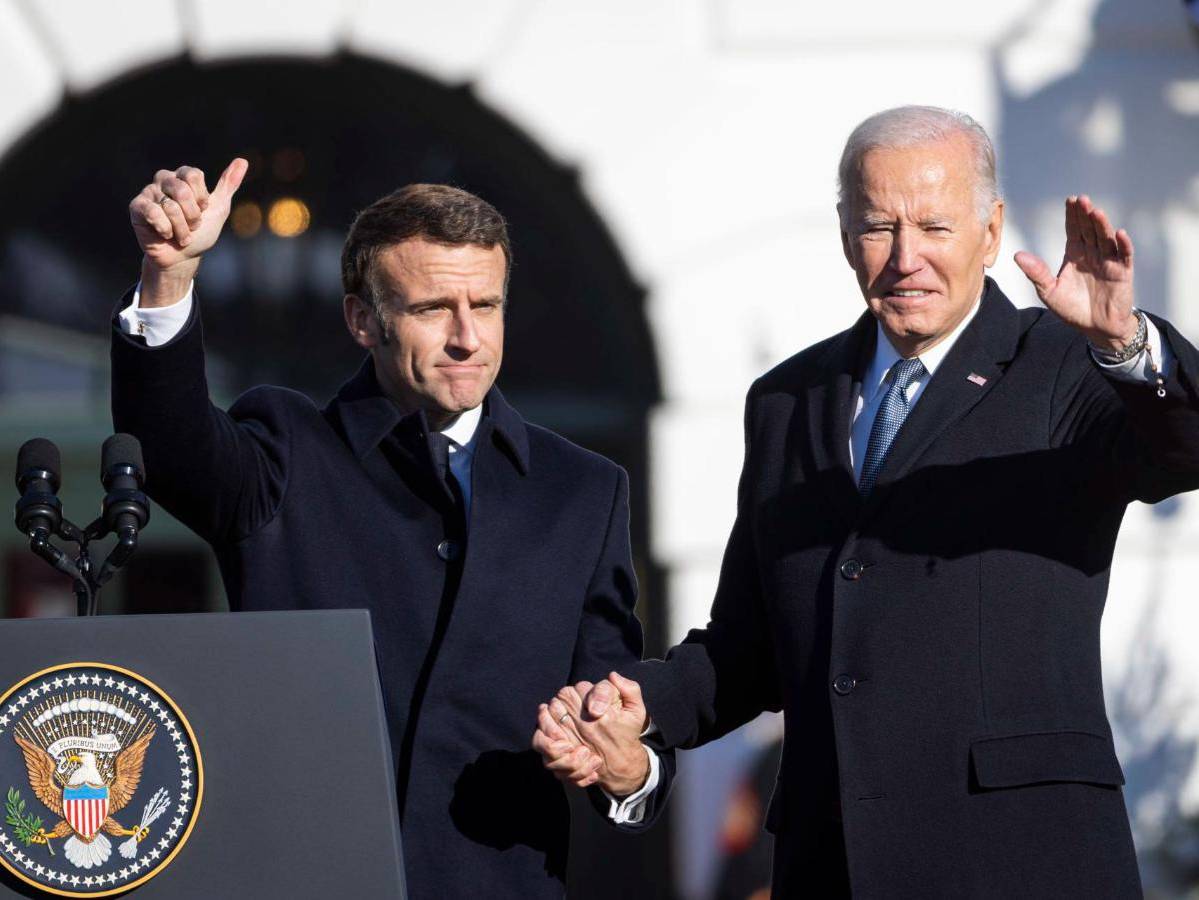 Biden y Macron exhiben la fortaleza de su alianza