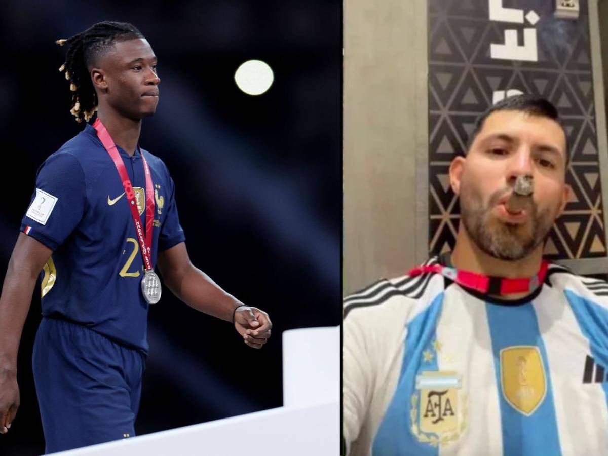 Kun Agüero responde a su polémico insulto a Camavinga