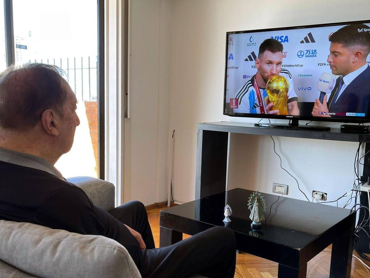 Bilardo vio por TV cómo Argentina se proclamó campeón del mundo