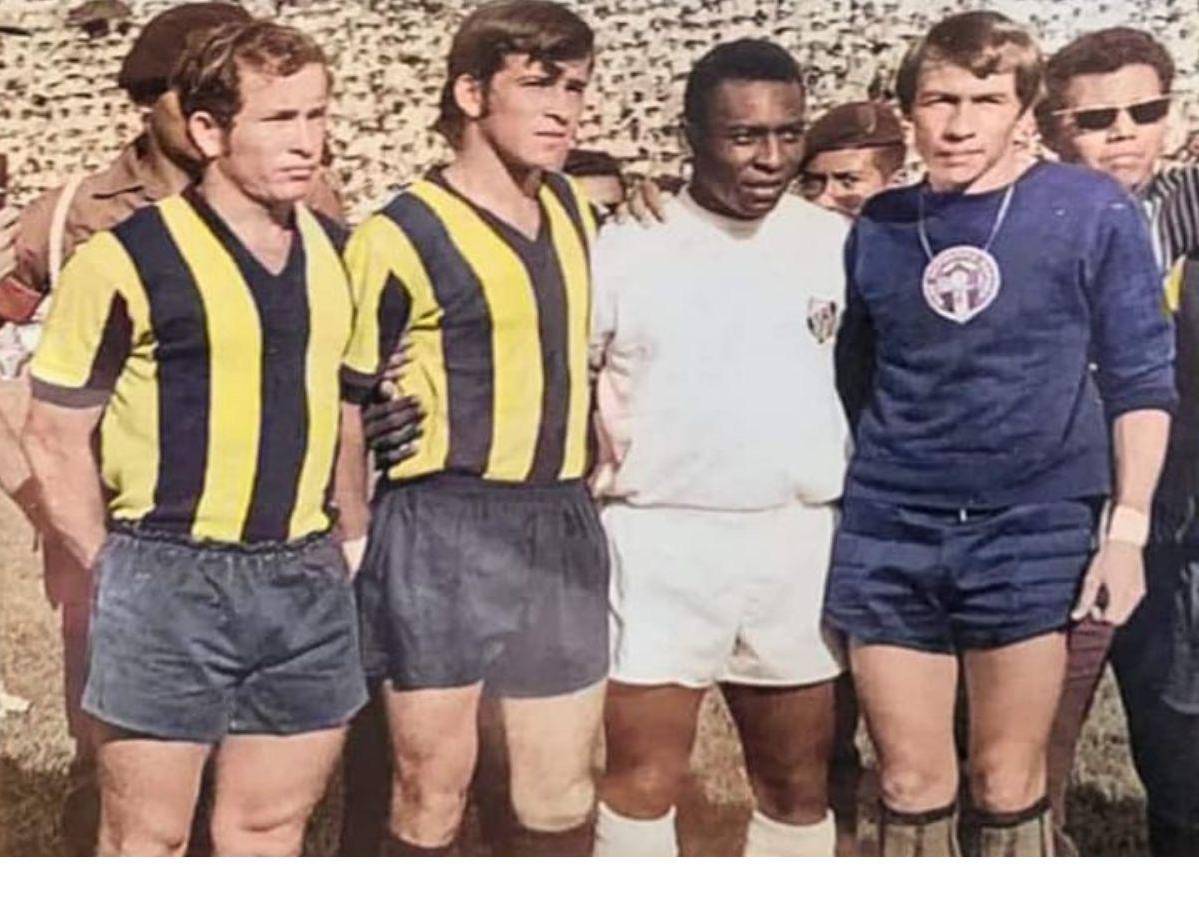 El día que Pelé enfrentó a Real España y Olimpia en Honduras