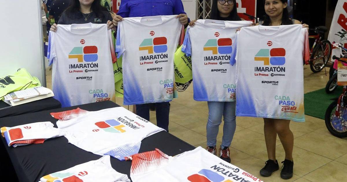 Hoy inicia la entrega de los kits del Maratón LA PRENSA en Expocentro