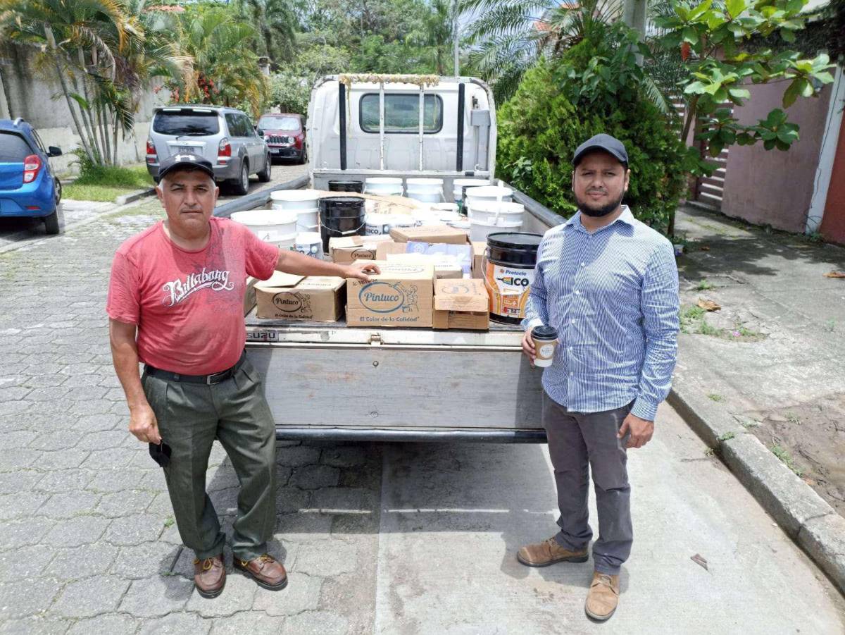 Trabajos en escuelas de Chamelecón avanzan y pronto volverán a clases